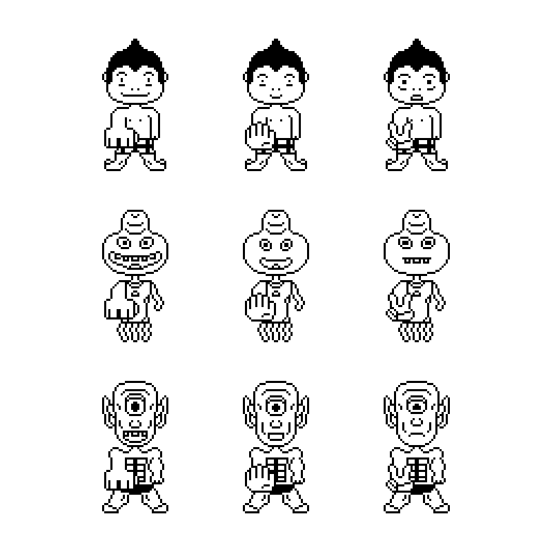 Memory Hand Chars 01