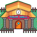 Pixel art environment by Noisechip.